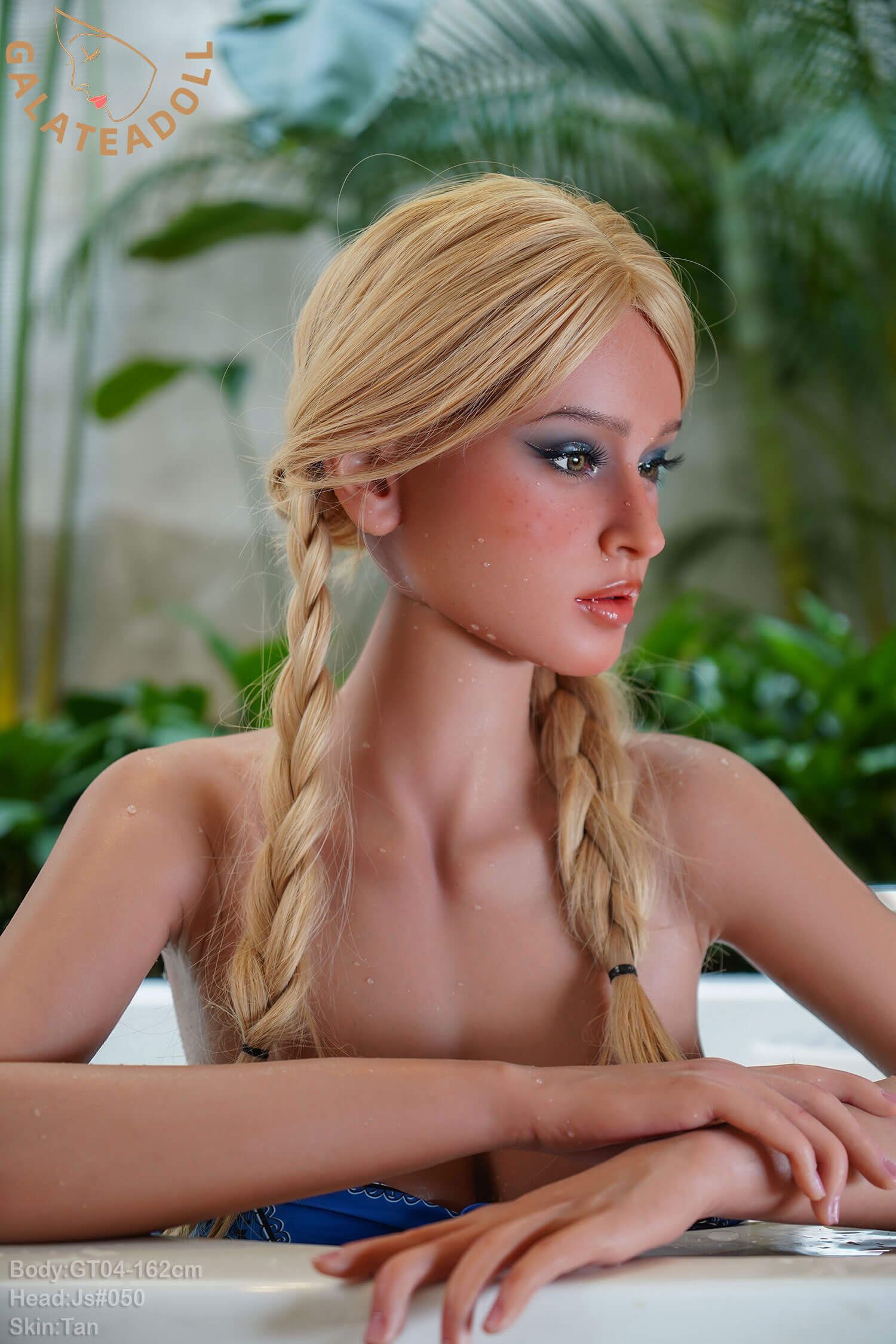 5'3" (162cm)  D-Cup Realistic Silicone Doll - Jessica (Galatea Doll)