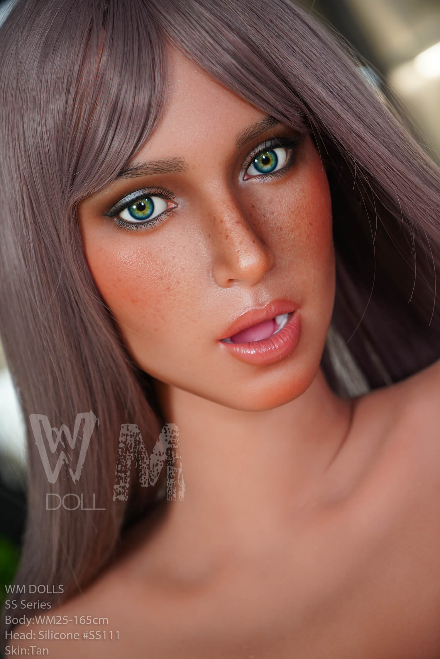 5'5" (165cm)  E-Cup silicone head (#SS111) TPE body Sex Doll - Adrianna (WM Doll)