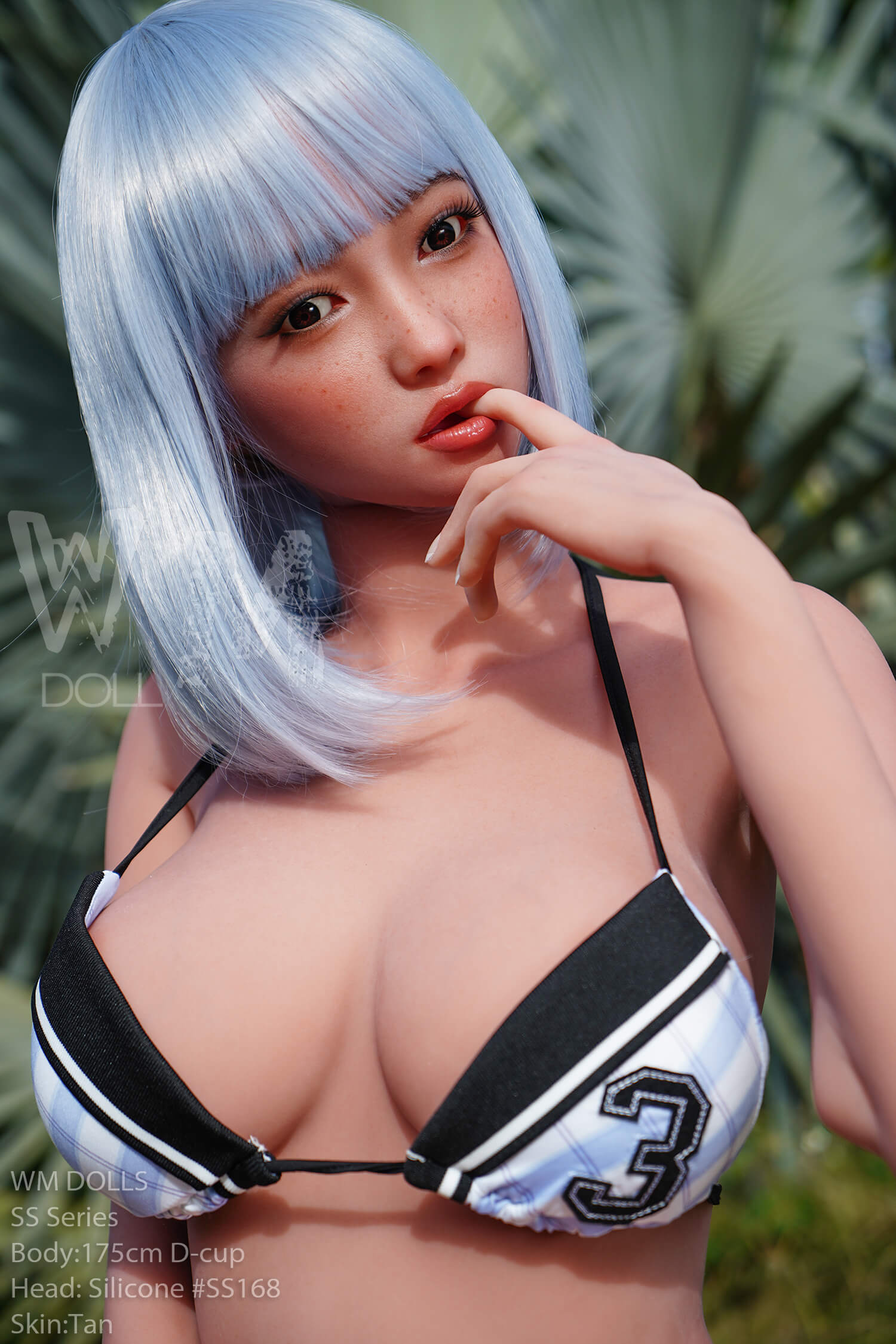 5'8" (175 cm)D-Cup silicone head (#SS168) TPE body Sex Doll - Jillian (WM Doll)